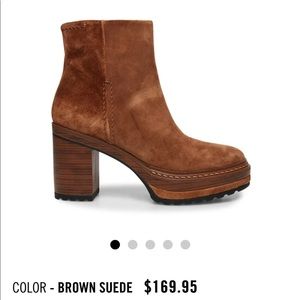 New Steve Madden Shaniya brown suede boot